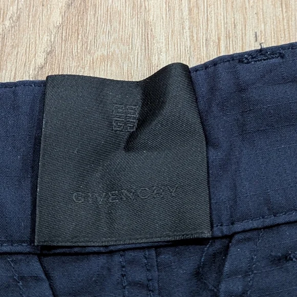 $2200 Mens Givenchy Cotton Utilitarian Pockets Carpenter Pants Navy 52 US 36 - Picture 10 of 13